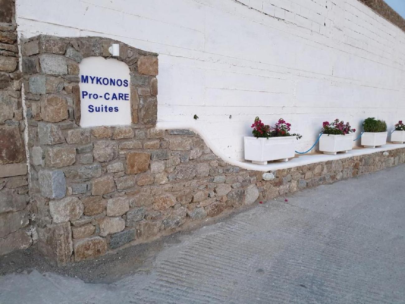 Mykonos Pro-care Suites Áno Merá Exterior foto